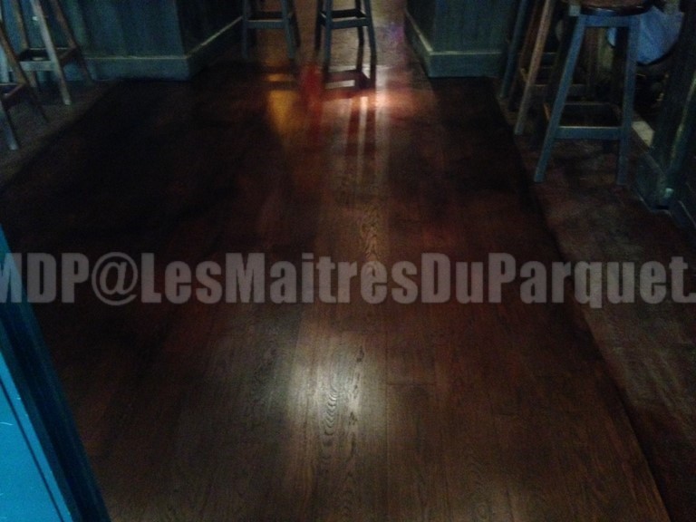 Rénovation de parquet sur lambourdes