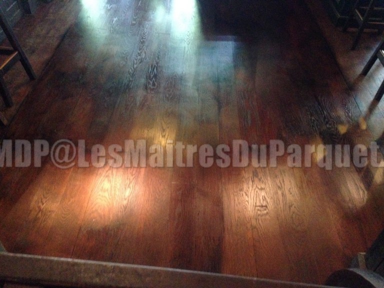 Rénovation de parquet sur lambourdes