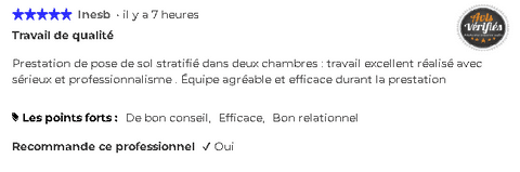 Les Maîtres du parquet avis client