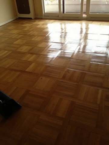 Re structuration d'un parquet grand siècle