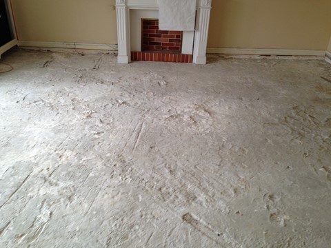 Re structuration d'un parquet grand siècle