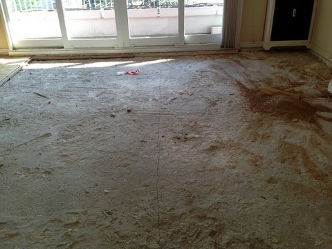 Re structuration d'un parquet grand siècle