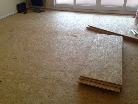 Re structuration d'un parquet grand siècle