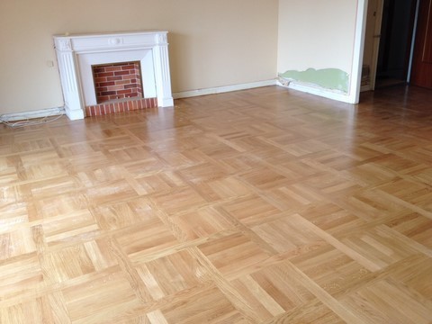 Re structuration d'un parquet grand siècle