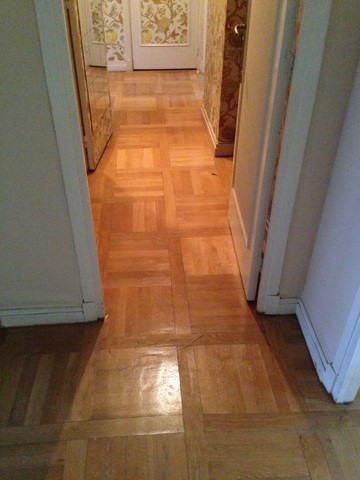 Re structuration d'un parquet grand siècle