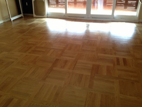 Re structuration d'un parquet grand siècle