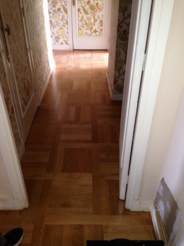 Re structuration d'un parquet grand siècle