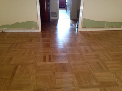 Re structuration d'un parquet grand siècle