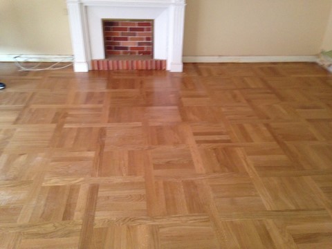 Re structuration d'un parquet grand siècle