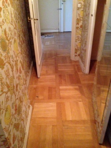 Re structuration d'un parquet grand siècle