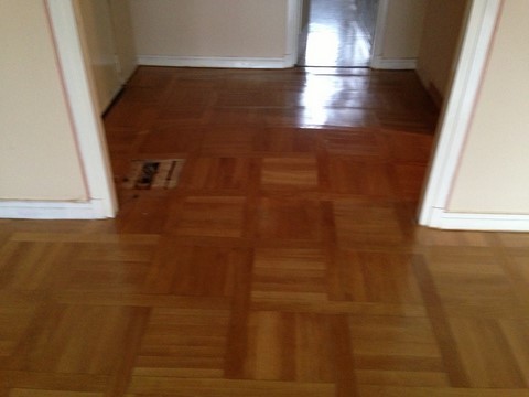 Re structuration d'un parquet grand siècle