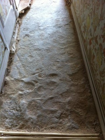 Re structuration d'un parquet grand siècle