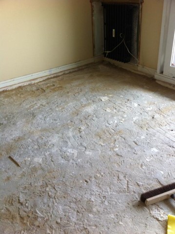 Re structuration d'un parquet grand siècle