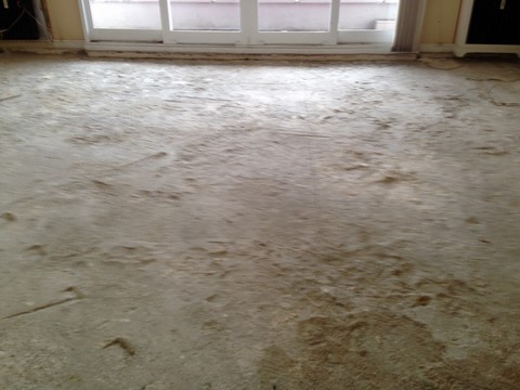 Re structuration d'un parquet grand siècle