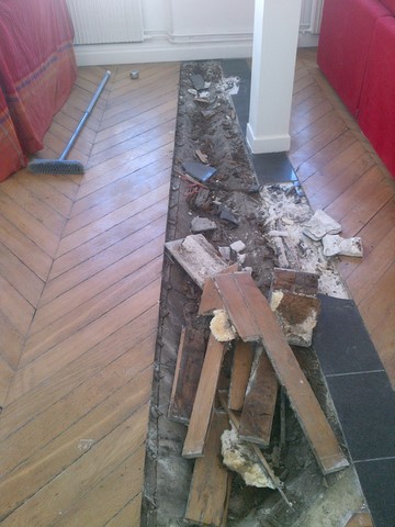 Toutes les étapes d'une rénovation de parquet ancien / cloué