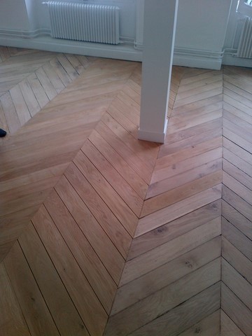 Toutes les étapes d'une rénovation de parquet ancien / cloué